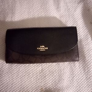 Authentic Brown Coach Wallet